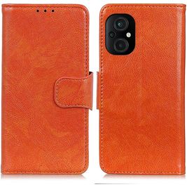 Mobigear Classy POCO M5 Hülle Klapphülle Geldbörse - Orange Mobigear Classy POCO M5 Hülle Klapphülle Geldbörse - Orange