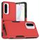 Mobigear Heavy Armor Samsung Galaxy A56 Hardcase Backcover Shockproof - Rot