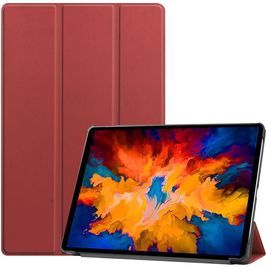 Mobigear Tri-Fold Lenovo Tab P11 Pro Gen 1 Hülle Klapphülle - Rot
