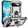 Mobigear Armor Ring Google Pixel 10 Pro XL Hülle Hardcase Backcover Stoßfest mit Ringhalter - Silber