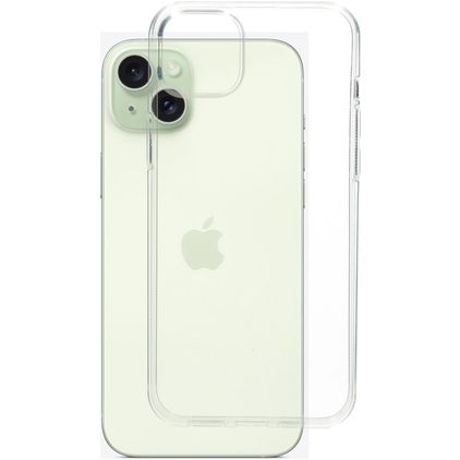 Mobiparts Classic Transparent iPhone 15 Plus TPU (flexibel) Backcover - Transparent