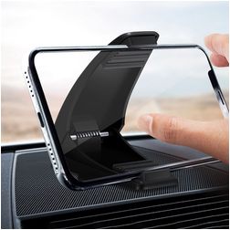 Mobigear Stone Autohalterung Armaturenbrett Klemme Universal - Schwarz