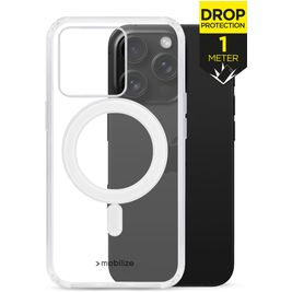 Mobilize Naked Protection Durchsichtig iPhone 16 Pro MagSafe Hülle Hardcase Backcover Stoßfest - Transparent