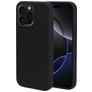 Mobiparts iPhone 16 Pro Max Silikon Hülle Backcover - Schwarz