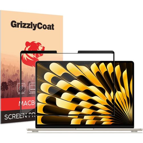 GrizzlyCoat Premium MacBook Air 15 Zoll (2023-2026) Displayschutz Schutzfolie - Hüllenfreundlich