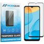 Mobigear Premium OPPO A15 Panzerglas Gehärtetes Glas Displayschutz - Hüllenfreundlich - Schwarz