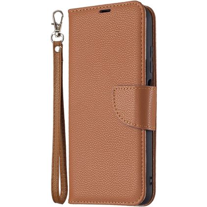 Mobigear Excellent POCO M3 Pro Hülle Klapphülle Geldbörse - Braun