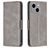 Mobigear Excellent iPhone 15 Plus Hülle Klapphülle Geldbörse - Grau
