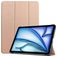 Mobigear Tri-Fold iPad Air 13 Zoll (2024) Hülle Klapphülle - Roségold