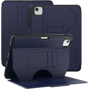 Mobigear Magnetic Folio iPad Pro 11 Zoll (2022) Hülle Klapphülle + Stifthalter - Marineblau