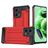 Mobigear Outdoor POCO X5 Hülle Hardcase Backcover Stoßfest - Rot