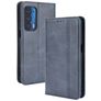 Mobigear Sensation Motorola Edge (2021) Hülle Klapphülle Geldbörse - Blau