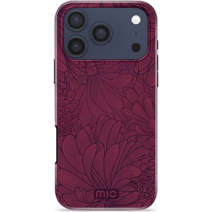 MIO iPhone 17 Pro MagSafe Hülle Hardcase Backcover - Berry Blooms