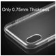 Mobigear Ultra Thin Durchsichtig iPhone XS Hülle Flexibles TPU Extra Dünn Backcover - Transparent