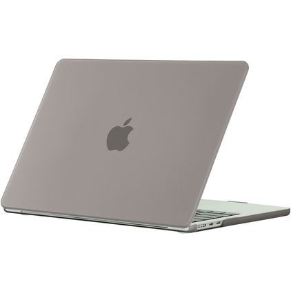 Mobigear Matte MacBook Air 15 Zoll (2023-2026) Hardcase Hülle MacBook Case - Grau - Model A2941 / A3114 / A3241 / A3448