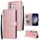 Mobigear Wallet Samsung Galaxy S26 Plus Hülle Klapphülle Geldbörse - Roségold
