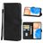 Mobigear Wallet HONOR X8 Hülle Klapphülle Geldbörse - Schwarz