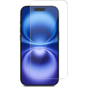 Mobigear iPhone 16 Plus Panzerglas Gehärtetes Glas Displayschutz - Hüllenfreundlich