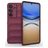 Mobigear Bumpy Samsung Galaxy S26 Plus Hülle Flexibles TPU Backcover - Wine Red
