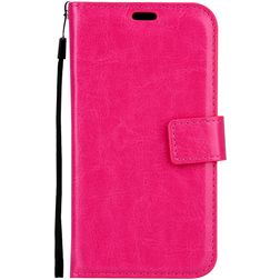 Mobigear Wallet Samsung Galaxy A5 (2017) Hülle Klapphülle Geldbörse - Magenta