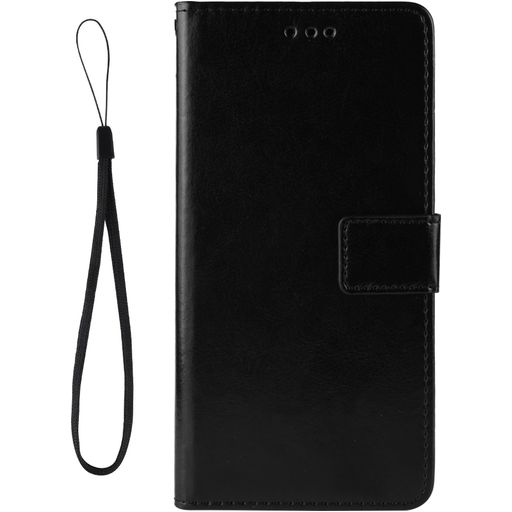 Mobigear Wallet Samsung Galaxy A70 Hülle Klapphülle Geldbörse - Schwarz