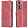 Mobigear Excellent Motorola Moto G200 5G Hülle Klapphülle Geldbörse - Rot