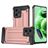 Mobigear Outdoor POCO X5 Hülle Hardcase Backcover Stoßfest - Roségold