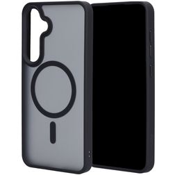 Mobiparts Hardcover Samsung Galaxy S25 Plus MagSafe Hardcase Backcover - Satin Black