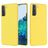 Mobigear Rubber Touch Samsung Galaxy S21 Silikon Hülle Backcover - Gelb