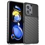 Mobigear Groove POCO X4 GT Hülle Flexibles TPU Backcover - Schwarz