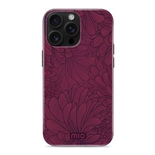MIO iPhone 16 Pro MagSafe Hülle Hardcase Backcover - Berry Blooms