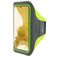 Mobiparts Comfort Fit Handyhalterung Joggen Samsung Galaxy S22 Plus Sporthülle Neopren Sportarmband - Neon Green