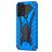 Mobigear Armor Stand Samsung Galaxy A03s Hülle Hardcase Backcover Stoßfest mit Ständer - Blau