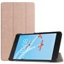 Mobigear Tri-Fold Lenovo Tab E7 Hülle Klapphülle - Roségold