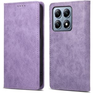 Mobigear Wallet Xiaomi 14T Pro Hülle Klapphülle Geldbörse - Lila