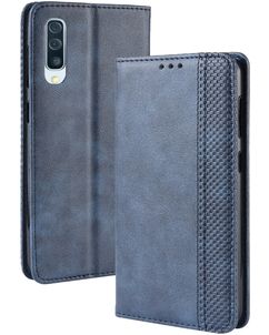 Mobigear Sensation Samsung Galaxy A50 Hülle Klapphülle Geldbörse - Blau