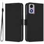 Mobigear Urban Wallet Motorola Moto G04 Hülle Klapphülle Geldbörse - Schwarz