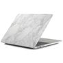 Mobigear Marble MacBook Pro 16 Zoll (2021-2026) Hardcase Hülle MacBook Case - Grau - Model A2485 / A2780 / A2991 / A3186 / A3428 / A3429
