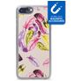 My Style Magneta iPhone 7 Plus Hülle Flexibles TPU Backcover - Feathers