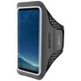 Mobiparts Comfort Fit Handyhalterung Joggen Samsung Galaxy S8 Sporthülle Neopren Sportarmband - Schwarz
