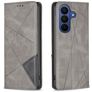 Mobigear Rhombus Slim Samsung Galaxy A37 Hülle Klapphülle - Grau