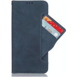 Mobigear Slide Wallet OPPO Find X9 Pro Hülle Klapphülle Geldbörse - Blau
