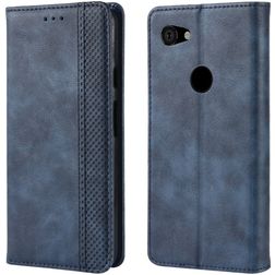 Mobigear Sensation Google Pixel 3a Hülle Klapphülle Geldbörse - Blau