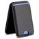 Mobigear Wallet Stand Kartenhalter - 3 Karten - MagSafe-kompatibel - Schwarz