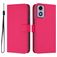 Mobigear Urban Wallet Motorola Moto G04 Hülle Klapphülle Geldbörse - Rose Red
