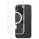 CARE by PanzerGlass Flagship iPhone 16 Pro MagSafe Hülle Hardcase Backcover - Transparent / Weiß