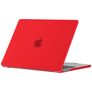 Mobigear Matte MacBook Air 13 Zoll (2022-2026) Hardcase Hülle MacBook Case - Rot - Model A2681 / A3113 / A3240 / A3449