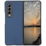 Mobigear Race Samsung Galaxy Z Fold 3 Hülle Flexibles TPU Backcover - Blau