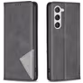 Mobigear Rhombus Slim Samsung Galaxy S24 Hülle Klapphülle - Schwarz