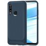 Mobigear Racing OPPO A31 Hülle Flexibles TPU Backcover - Blau